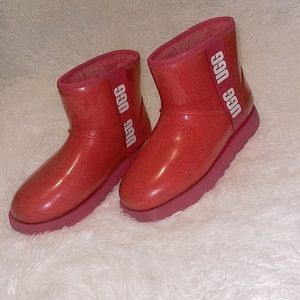 Hot Pink , Classic MiNi ,  Waterproof UGGs . Stay Warm , Dry , & Comfortable .